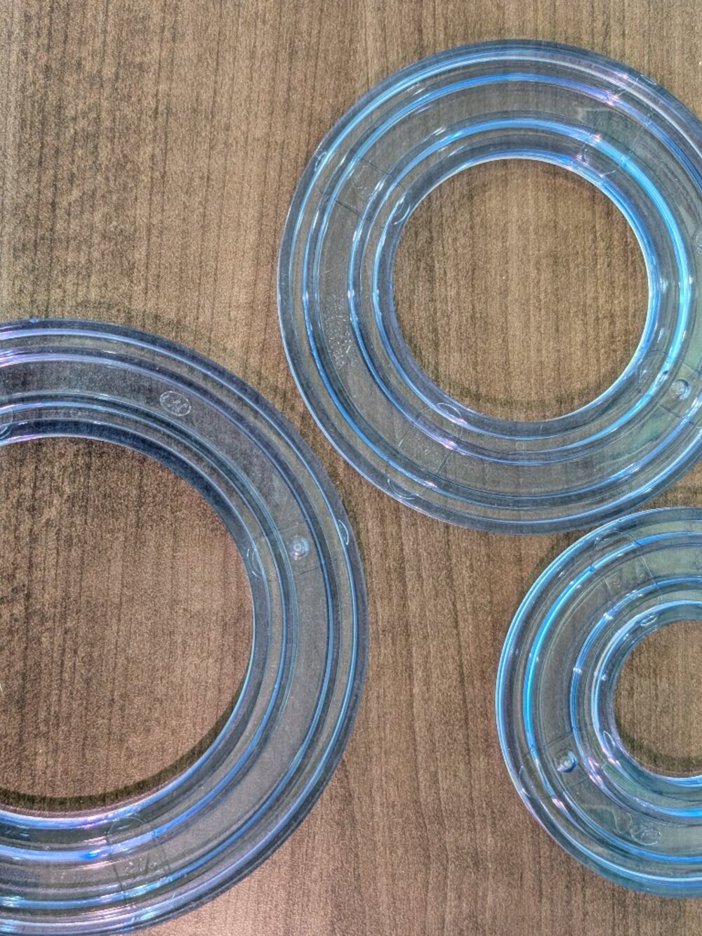 Creative Memories Custom System Circles Set of 3 Different Sizes Craft Scrapbook